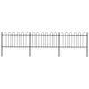 vidaXL Gartenzaun | Stahl | Robust | Modern
