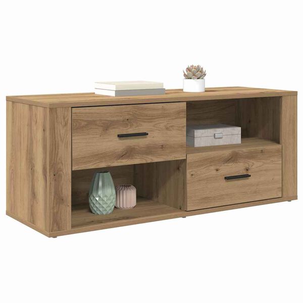 vidaXL TV-Schr&auml;nk Artisan-Eiche 100 x 35 x 40 cm Holzwerkstoff