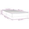 vidaXL Boxspringbettgestell Blau 80x200 cm Stoff
