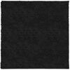 vidaXL Shaggy-Teppich PAMPLONA Hochflor Modern Schwarz 200x200 cm