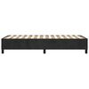 vidaXL Boxspringbettgestell Schwarz 90x200 cm Samt