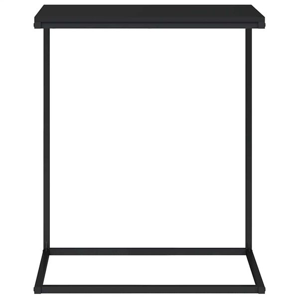vidaXL Beistelltisch Schwarz 55x35x66 cm Holzwerkstoff