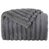 vidaXL Wohndecken 6 pcs Dunkelgrau 240 x 220 cm Fleece