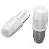 vidaXL Regalstecker 2 pcs Silber 7 x 16 mm Eisen