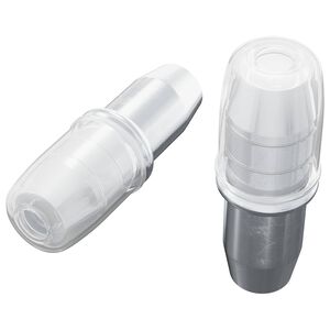 vidaXL Regalstecker 2 pcs Silber 7 x 16 mm Eisen