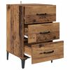 vidaXL Nachttisch Altholz 40 x 40,5 x 66 cm Holzwerkstoff