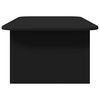 vidaXL Couchtisch Schwarz 93 x 53 x 33 cm Holzwerkstoff