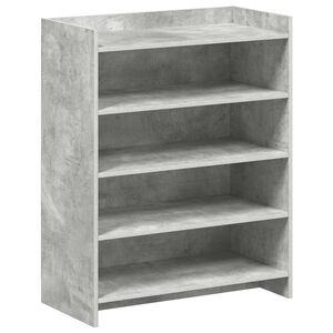 vidaXL Schuhschrank Betongrau 73,5 x 36 x 92 cm Holzwerkstoff