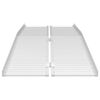 vidaXL Rampe f&uuml;r Rollst&uuml;hle 270 kg Silber 92 x 73 x 5 cm Aluminium