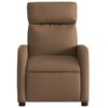 vidaXL Relaxsessel Braun Stoff