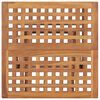 vidaXL Klappbarer Gartentisch 50x50x50 cm Teak Massivholz