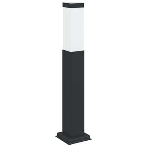 vidaXL Pollerleuchte 50 cm Schwarz IP44