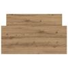 vidaXL Bettgestell ohne Matratze Artisan-Eiche 90x200cm Holzwerkstoff