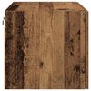 vidaXL Wandschrank Altholz 70 x 42,5 x 40 cm Holzwerkstoff