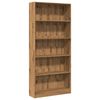 vidaXL B&uuml;cherregal Artisan-Eiche 80x24x176 cm Holzwerkstoff