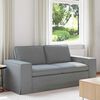 vidaXL Sofa Hellgrau Gesamtabmessungen: 182 x 80 x 82 cm (B x T x H)