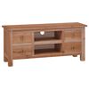 vidaXL TV-Schrank 100x30x45 cm Massivholz Mahagoni