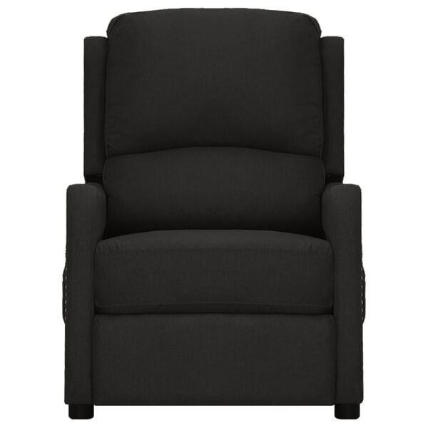 vidaXL Massagesessel Schwarz Stoff