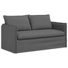 vidaXL Sofa Set 2 pcs Dunkelgrau 156 x 82 x 85 cm Stoff