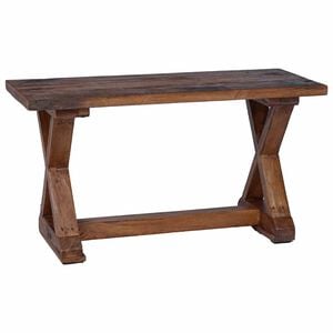 vidaXL Bank Natur 85 x 35 x 46 cm Massivholz Altholz
