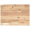 vidaXL Schweberegal 60x30x2 cm Massivholz Akazie Unbehandelt