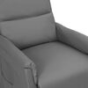 vidaXL Relaxsessel Grau Kunstleder