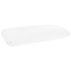 vidaXL Schlafkissen 74 x 39 x 13 cm Mittel Gel-Speicherschaum Wei&szlig;