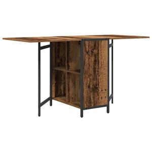 vidaXL Esstisch 144 x 60 x 75 cm Holzwerkstoff Altholz Rechteckig
