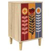 vidaXL Nachttisch ESSEN Sonoma-Eiche 36 x 33 x 60 cm Holzwerkstoff