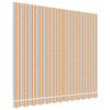 vidaXL Ersatzstoff f&uuml;r Markise Orange und Blau 280x245 cm Polyester
