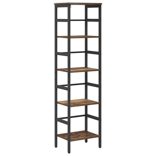 vidaXL B&uuml;cherregal Altholz 40 x 29,5 x 149 cm Holzwerkstoff