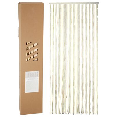 H&S Collection Türvorhang 90x200 cm Sorghum Natur | vidaXL.de