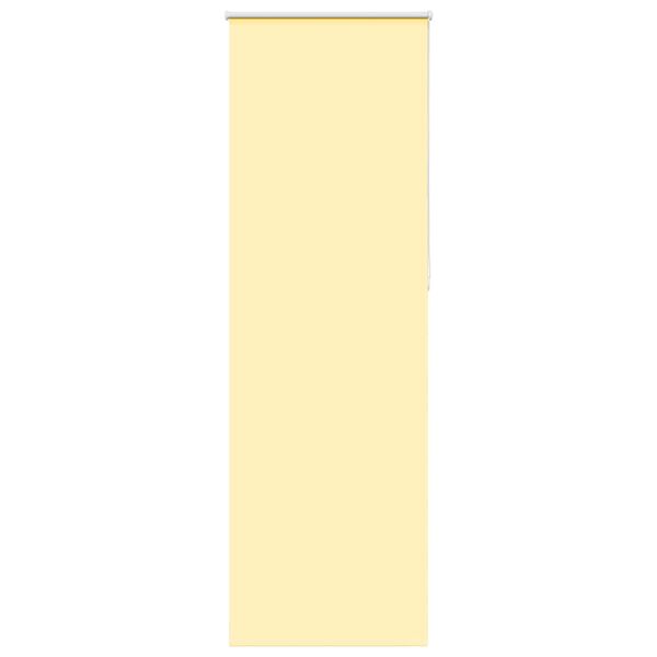 vidaXL Verdunkelungsrollo Gelb 70x210 cm Stoffbreite 65,7 cm Polyester