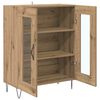 vidaXL Sideboard Artisan-Eiche 69,5 x 34 x 90 cm Holzwerkstoff
