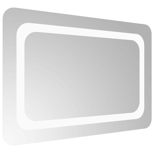 vidaXL LED-Badspiegel 60x40 cm