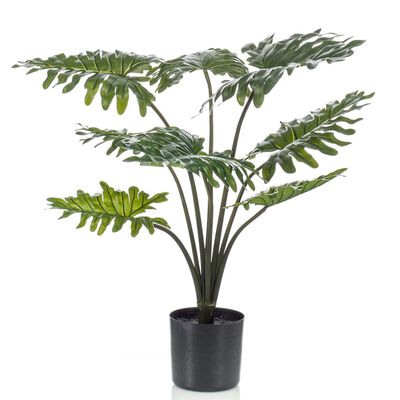 Emerald Künstliche Pflanze Philodendron mit Topf 60 cm