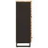 vidaXL Aufbewahrung Highboard Braun 60 x 33 x 100 cm Massivholz Mango