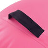 vidaXL Aufblasbare Gymnastik-Rolle mit Pumpe 120x90 cm PVC Rosa