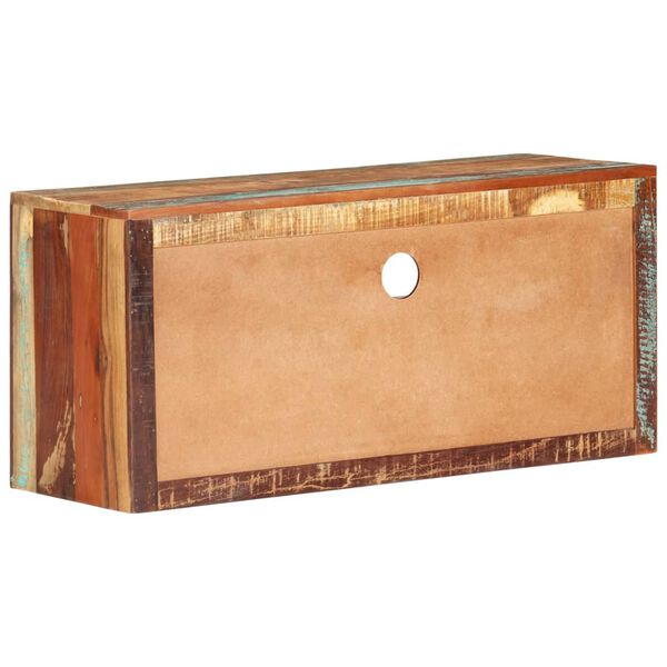 vidaXL TV-Schr&auml;nke 2 Stk. 88x30x40 cm Altholz Massiv