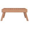 vidaXL Klapptablett 55x35x25 cm Massivholz Teak