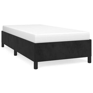 vidaXL Bettgestell ohne Matratze Schwarz Kingsize Single Samt