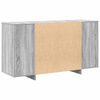 vidaXL Sideboard Graues Sonoma 135 x 41 x 75 cm Holzwerkstoff