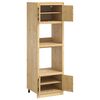 vidaXL Schrank SKI Honigbraun 66 x 58 x 207 cm Massives Kiefernholz