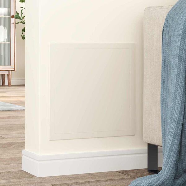 vidaXL Zugangspanels Wei&szlig; 30 x 30 cm ABS Kunststoff