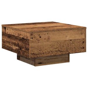 vidaXL Couchtisch Altholz 55 x 55 x 31 cm