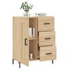 vidaXL Sideboard Sonoma-Eiche 69,5x34x90 cm Holzwerkstoff