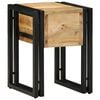 vidaXL Beistelltisch 30 x 30 x 40 cm Massives Mango Holz und Metall