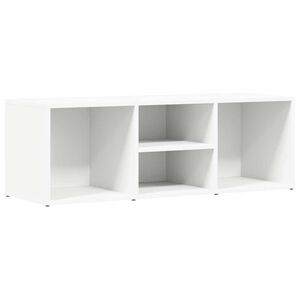 vidaXL Schuhbank Wei&szlig; 102x35x35 cm Holzwerkstoff