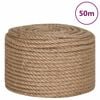 vidaXL Juteseil 50 m L&auml;nge 12 mm St&auml;rke