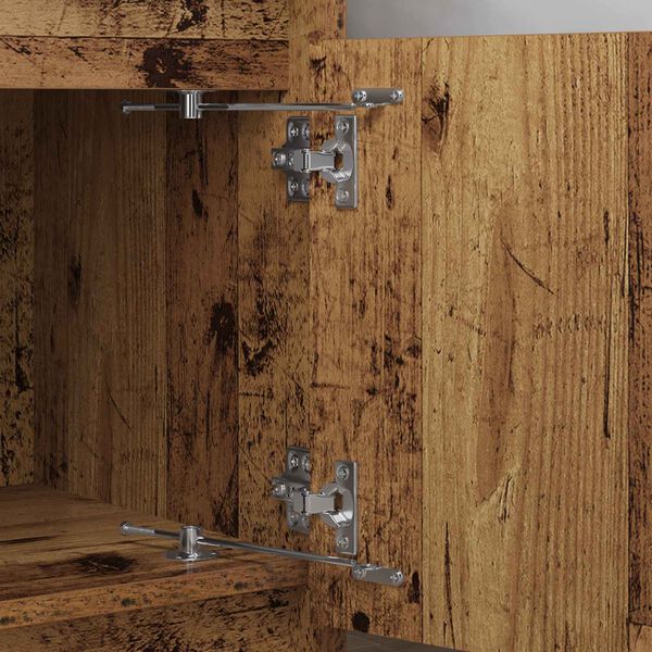 vidaXL Zugstangen-Scharnier 12 pcs Silber 190 mm Eisen